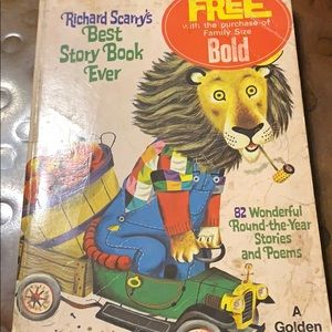 Richard Scarry's Best Story Book Ever 1971 paperback A Golden Book